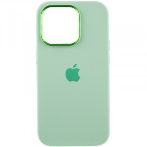 Чохол Silicone Case Metal Buttons (AA) для Apple iPhone 13 Pro Max (6.7