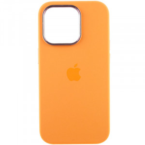 Чохол Silicone Case Metal Buttons (AA) для Apple iPhone 13 Pro Max (6.7