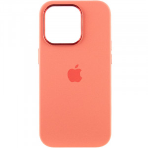 Чохол Silicone Case Metal Buttons (AA) для Apple iPhone 13 Pro Max (6.7