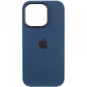 Чохол Silicone Case Metal Buttons (AA) для Apple iPhone 13 Pro Max (6.7