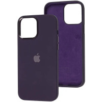 Чехол Silicone Case Metal Buttons (AA) для Apple iPhone 13 Pro Max (6.7