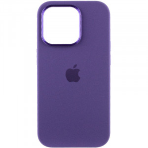 Чохол Silicone Case Metal Buttons (AA) для Apple iPhone 13 Pro Max (6.7