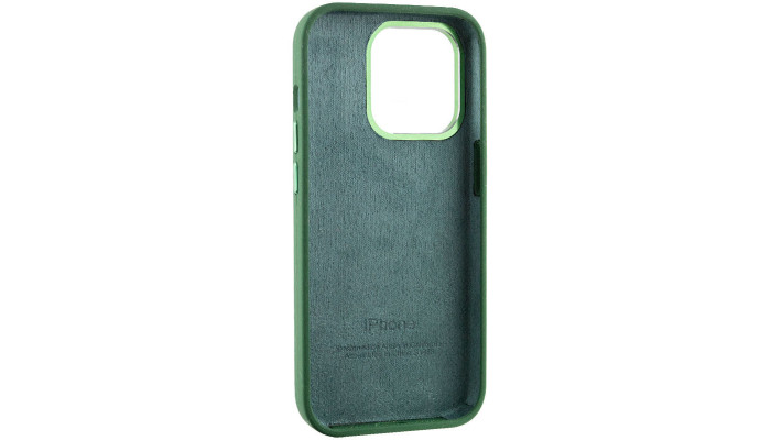 Чохол Silicone Case Metal Buttons (AA) для Apple iPhone 13 Pro (6.1