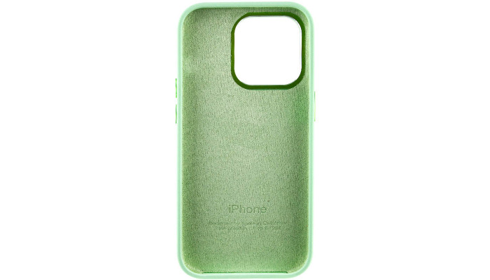 Чехол Silicone Case Metal Buttons (AA) для Apple iPhone 13 Pro (6.1