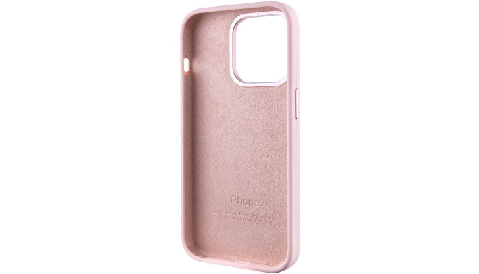 Чехол Silicone Case Metal Buttons (AA) для Apple iPhone 13 Pro (6.1