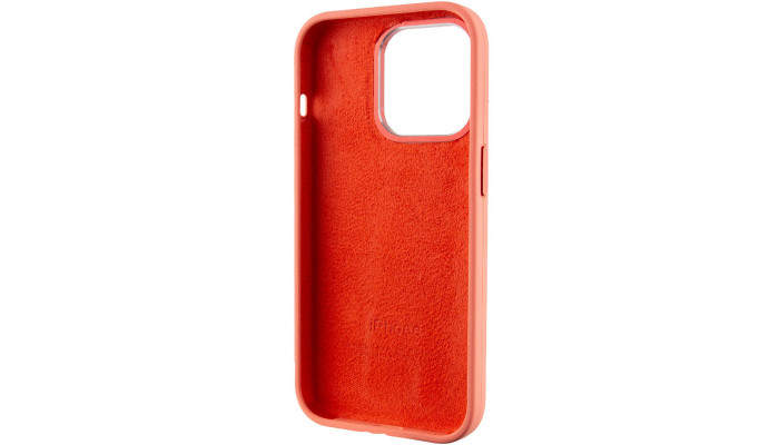 Чехол Silicone Case Metal Buttons (AA) для Apple iPhone 13 Pro (6.1