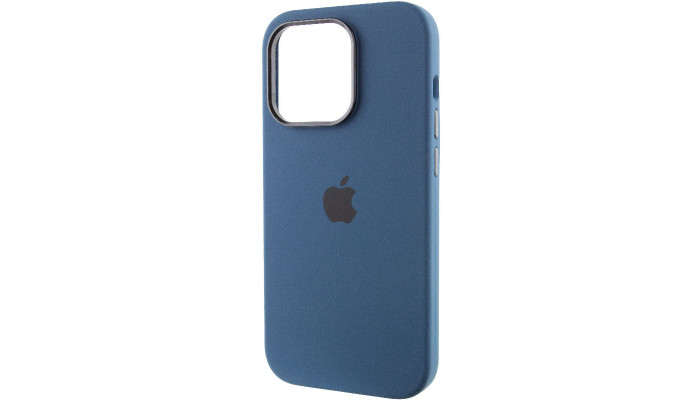 Чехол Silicone Case Metal Buttons (AA) для Apple iPhone 13 Pro (6.1