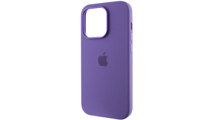 Чехол Silicone Case Metal Buttons (AA) для Apple iPhone 13 Pro (6.1