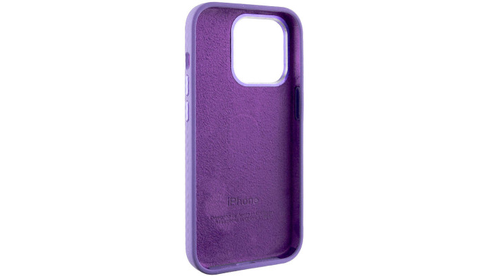 Чехол Silicone Case Metal Buttons (AA) для Apple iPhone 13 Pro (6.1