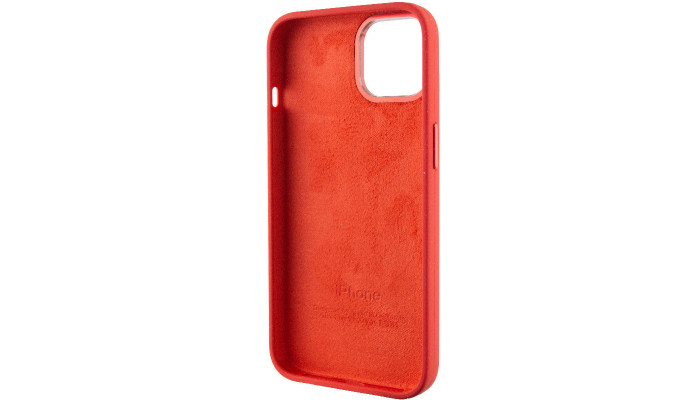 Чехол Silicone Case Metal Buttons (AA) для Apple iPhone 13 (6.1