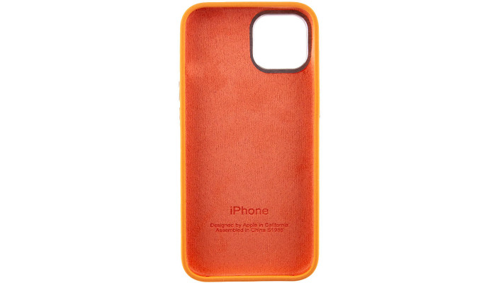 Чехол Silicone Case Metal Buttons (AA) для Apple iPhone 13 (6.1