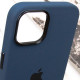 Чехол Silicone Case Metal Buttons (AA) для Apple iPhone 13 (6.1