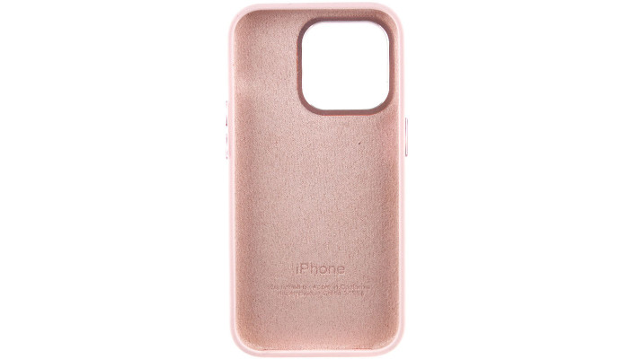 Чехол Silicone Case Metal Buttons (AA) для Apple iPhone 14 Pro (6.1