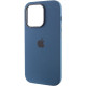 Чехол Silicone Case Metal Buttons (AA) для Apple iPhone 14 Pro (6.1