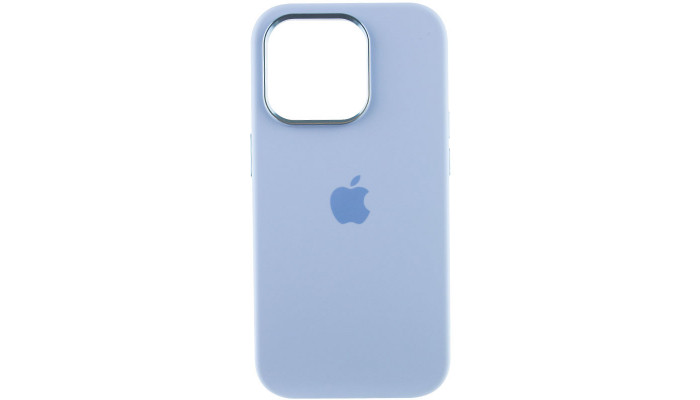 Чехол Silicone Case Metal Buttons (AA) для Apple iPhone 14 Pro Max (6.7