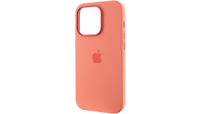 Чохол Silicone Case Metal Buttons (AA) для Apple iPhone 14 Pro Max (6.7