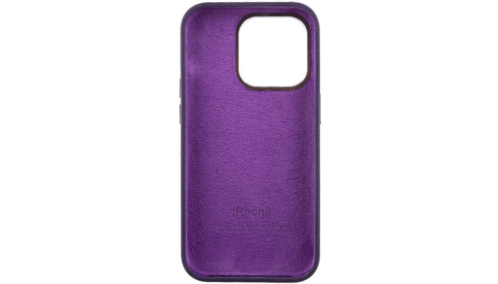 Чехол Silicone Case Metal Buttons (AA) для Apple iPhone 14 Pro Max (6.7