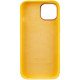 Чехол Silicone Case Metal Buttons (AA) для Apple iPhone 14 (6.1