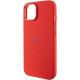 Чохол Silicone Case Metal Buttons (AA) для Apple iPhone 14 (6.1