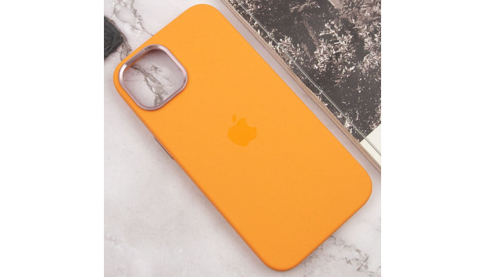 Чехол Silicone Case Metal Buttons (AA) для Apple iPhone 14 (6.1