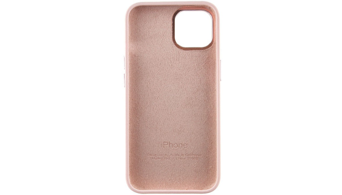 Чехол Silicone Case Metal Buttons (AA) для Apple iPhone 14 (6.1