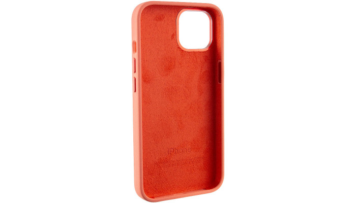 Чехол Silicone Case Metal Buttons (AA) для Apple iPhone 14 (6.1