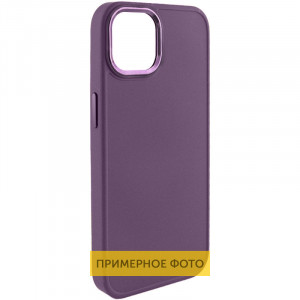 Кожаный чехол Bonbon Leather Metal Style для Samsung Galaxy S22+ Фиолетовый / Dark Purple