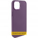 Шкіряний чохол Bonbon Leather Metal Style для Samsung Galaxy S22+ Фіолетовий / Dark Purple