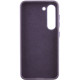 Кожаный чехол Bonbon Leather Metal Style для Samsung Galaxy S22+ Фиолетовый / Dark Purple - фото