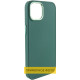 Шкіряний чохол Bonbon Leather Metal Style для Samsung Galaxy S23 Зелений / Army green - фото
