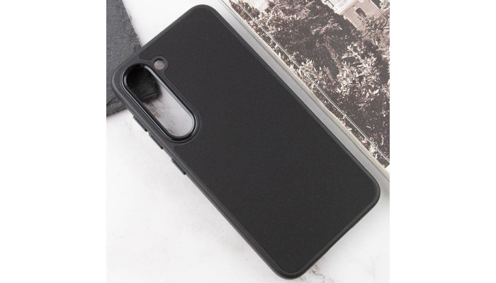 Шкіряний чохол Bonbon Leather Metal Style для Samsung Galaxy S23 Чорний / Black - фото