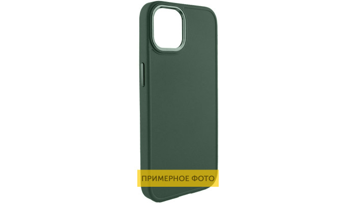 Шкіряний чохол Bonbon Leather Metal Style для Samsung Galaxy S23 Ultra Зелений / Army green - фото