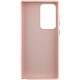Шкіряний чохол Bonbon Leather Metal Style для Samsung Galaxy S23 Ultra Рожевий / Light pink - фото