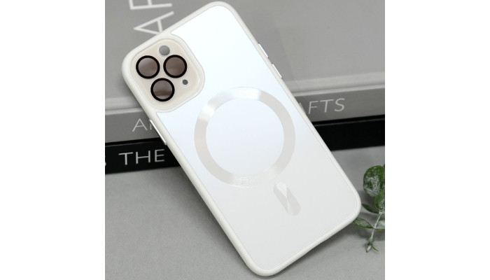 Чехол TPU+Glass Sapphire Midnight with MagSafe для Apple iPhone 11 Pro (5.8