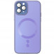 Чохол TPU+Glass Sapphire Midnight with MagSafe для Apple iPhone 11 Pro (5.8") Бузковий / Dasheen