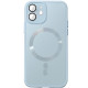 Чехол TPU+Glass Sapphire Midnight with MagSafe для Apple iPhone 12 (6.1