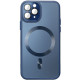 Чехол TPU+Glass Sapphire Midnight with MagSafe для Apple iPhone 13 Pro Max (6.7