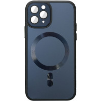 Чохол TPU+Glass Sapphire Midnight with MagSafe для Apple iPhone 13 Pro (6.1