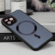 Чехол TPU+Glass Sapphire Midnight with MagSafe для Apple iPhone 13 Pro (6.1