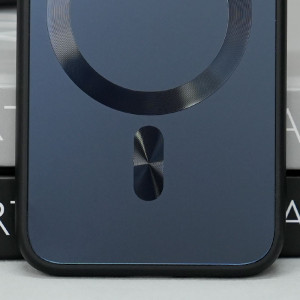 Чохол TPU+Glass Sapphire Midnight with MagSafe для Apple iPhone 14 (6.1