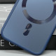 Чохол TPU+Glass Sapphire Midnight with MagSafe для Apple iPhone 15 (6.1