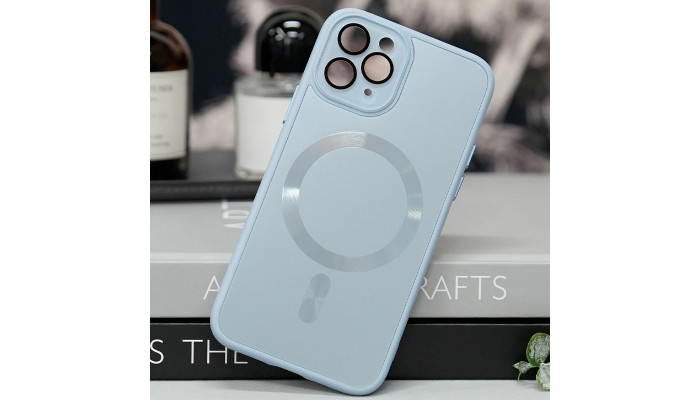 Чохол TPU+Glass Sapphire Midnight with MagSafe для Apple iPhone 15 Pro Max (6.7