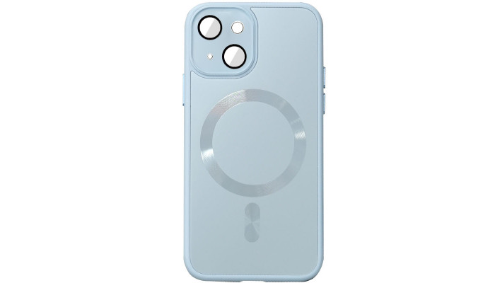 Чохол TPU+Glass Sapphire Midnight with MagSafe для Apple iPhone 15 Plus (6.7