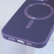 Кожаный чехол Bonbon Leather Metal Style with MagSafe для Apple iPhone 12 Pro Max (6.7