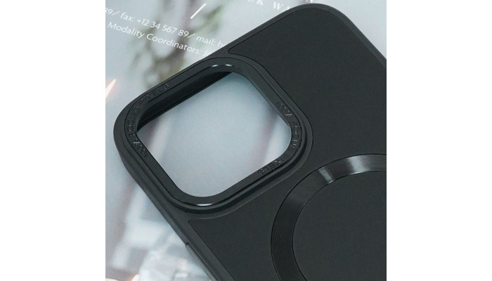 Шкіряний чохол Bonbon Leather Metal Style with MagSafe для Apple iPhone 12 Pro Max (6.7