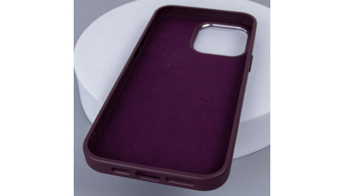 Кожаный чехол Bonbon Leather Metal Style with MagSafe для Apple iPhone 15 Plus (6.7