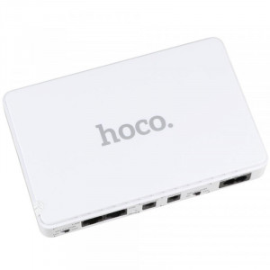 Источник бесперебойного питания Hoco DB25 Smart Mini UPS для роутеров 5V/9V/12V 8800 mAh White