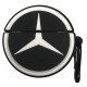 Силиконовый футляр Brand для наушников AirPods 3 + карабин Mercedes - фото