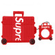 Силиконовый футляр Brand для наушников AirPods 3 + кольцо Supreme red - фото