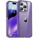 Чохол TPU+PC Multi-Color для Apple iPhone 14 Pro (6.1") Purple